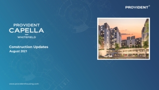 Provident Capella | Flats for Sale in whitefield, Bangalore