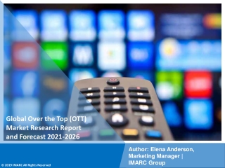 Over the Top (OTT) Market  PDF | Growth | Trends | Forecast to 2021-2026