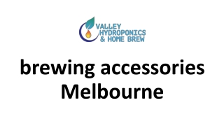 brewing accessories Melbourne