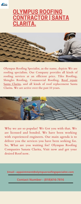 InfoOlympus Roofing Contractor | Santa Clarita.