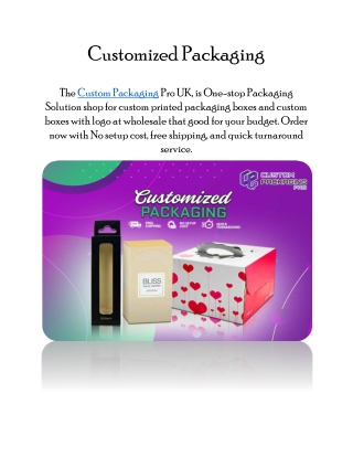 Customized Packaging