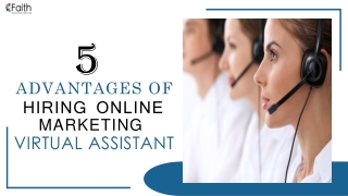 5 Advantages Of Hiring Online Marketing Virtual Assistant