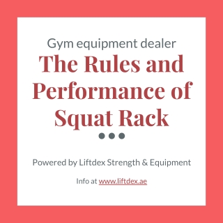 rules of squat rack