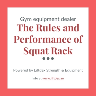 squat rack Rules