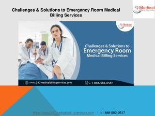 Challenges & Solutions to Emergency Room Medical Billing Services