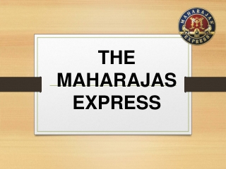 Tickets In Indian Currency - Maharajas' Express Train Fare