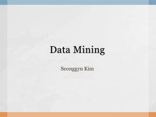 Data Mining