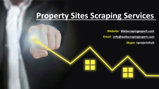 Property Sites Scraping Services 