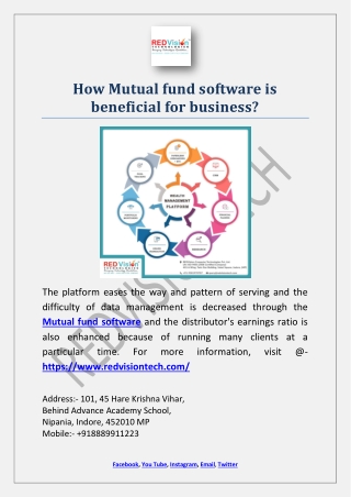 How Mutual fund software is beneficial for business