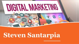 Steven Santarpia Can Help you Achieve Your Marketing Objectives