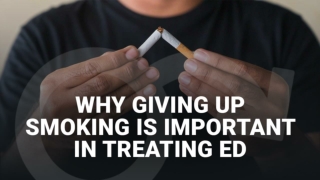 Filagra 50: Why Giving Up Smoking is Important in Treating ED