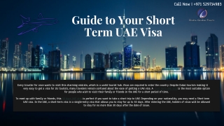 Guide to Your Short Term UAE Visa