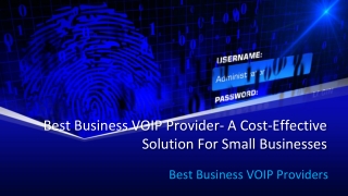 Best Business VOIP Provider- A Cost-Effective Solution For Small Businesses