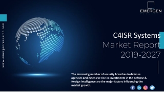 C4ISR Systems Market Detailed Study Mentioning Positive Growth
