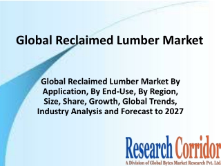 Global-Reclaimed-Lumber-Market