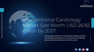 Interventional Cardiology Market Size Worth USD 26.92 Billion by 2027