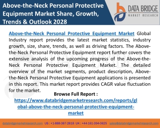 Above-the-Neck Personal Protective Equipment Market: Discover the Latest Trends