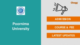 Poornima University