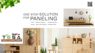 Action TESA - One Stop Solution for Paneling