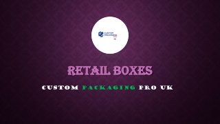 Retail Boxes
