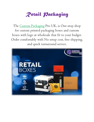 Retail Packaging