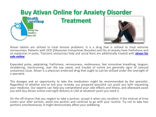 Buy Ativan Online for Anxiety Disorder Treatment-converted