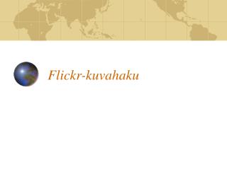 Flickr-kuvahaku