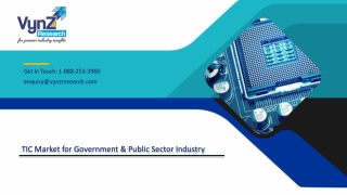 Global TIC Market for Government & Public Sector Industry