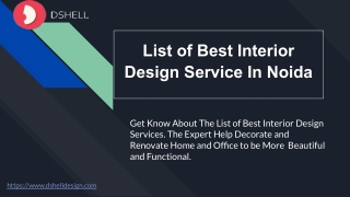 Best Interior Design Service in noida