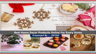 INTIKI Home Decor Products Online