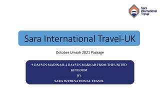 October Umrah 2021 Package