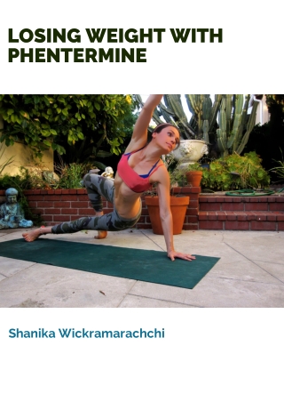 Losing Weight with Phentermine - PDF eBook Book Free Download