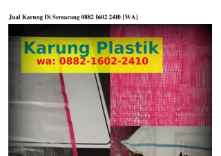 Jual Karung Di Semarang Ô88ᒿ·lᏮÔᒿ·ᒿ4lÔ{WhatsApp}