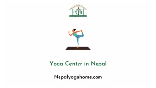 Yoga Center in Nepal