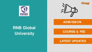 R N B Global University