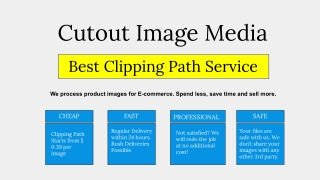Clipping Path Service Provider in Bangladesh
