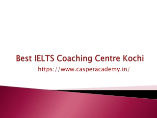 Best IELTS Coaching Centre Kochi