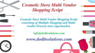 Best Readymade Cosmetic Store Script - DOD IT Solutions