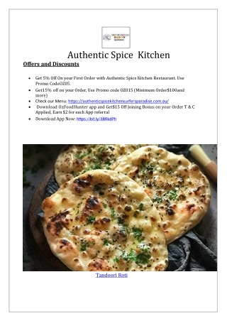 5% Off - Authentic Spice Indian Restaurant Surfers Paradise, QLD