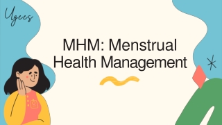 Ugees MHM- Menstrual Health Management