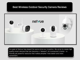 Best Wireless Outdoor Security Camera Reviews