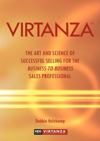 READ Virtanza The Art and Science of Successful Selling for the Business to