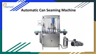 Automatic Can Seaming Machine