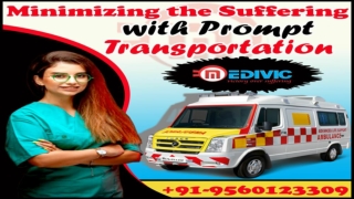 Medivic Ambulance Service from Patna to Gaya in Bihar at an Inexpensive Charge