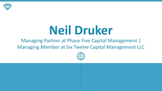 Neil Druker - Expert in Business Administration From Boston, MA