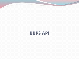 BBPS API