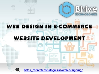 Web Design in E-Commerce Website Development