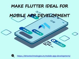 Make Flutter Ideal for Mobile App Development