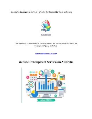 website development Australia-