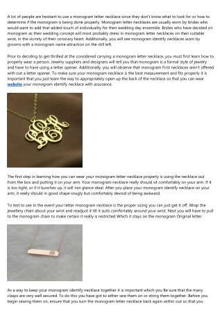 4 Dirty Little Secrets About the monogram birthstone necklace Industry